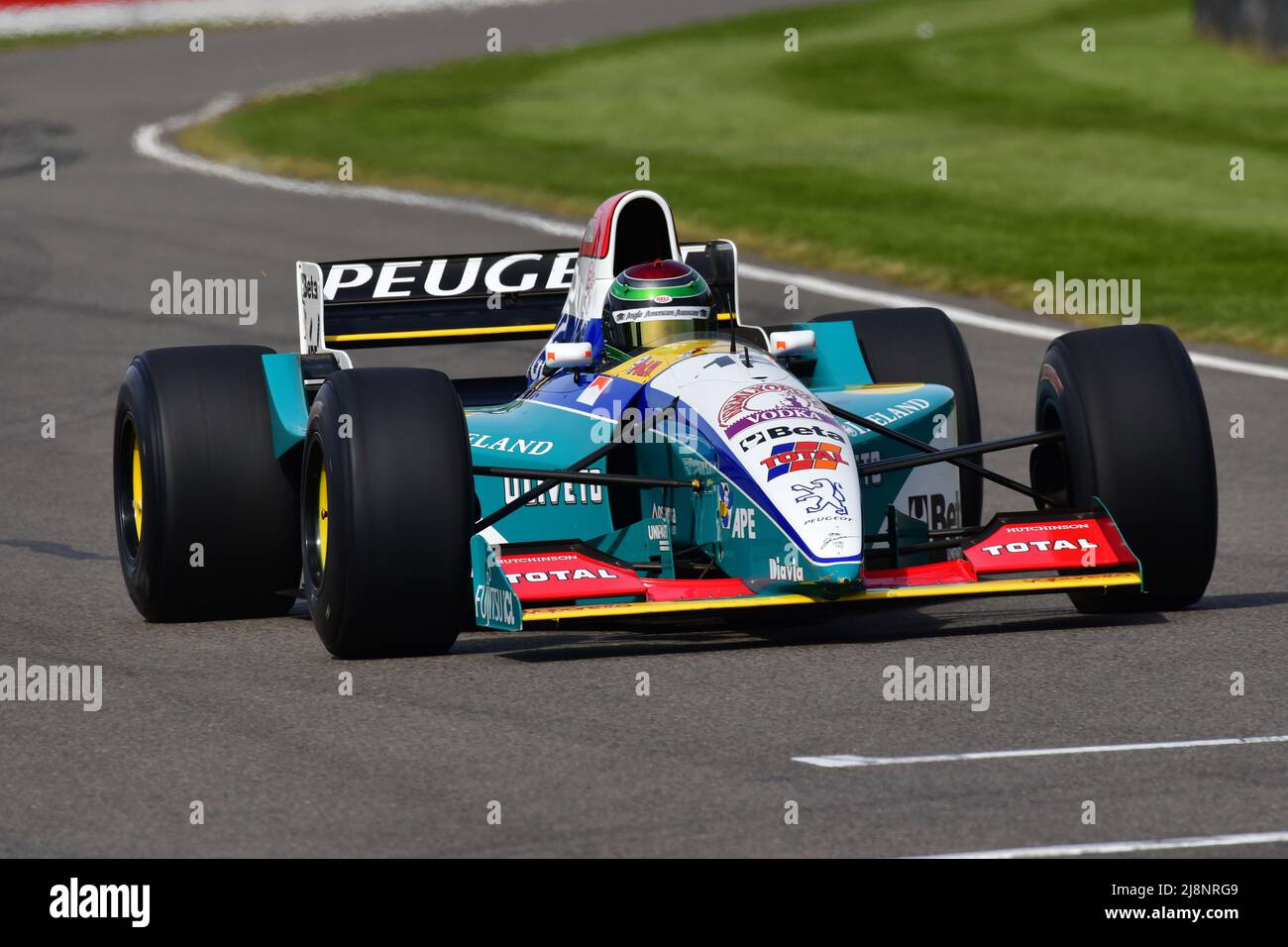 Steve Griffiths, Jordan 195, The V10 Era, Formula 1, F1, from 1989 to 2005,  demonstration laps, Goodwood 79th Members Meeting, Goodwood Motor Circuit  Stock Photo - Alamy