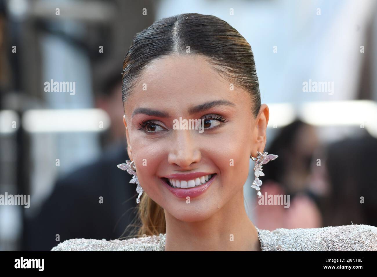 Cannes, France. 17th May, 2022. 75th Cannes Film Festival 2022. Red