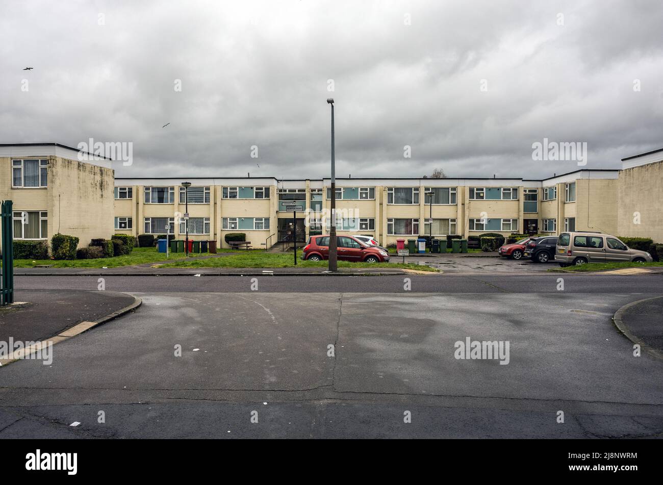 Housing Estates in Tilbury Town, Thurrock, Essex Stock Photo Alamy