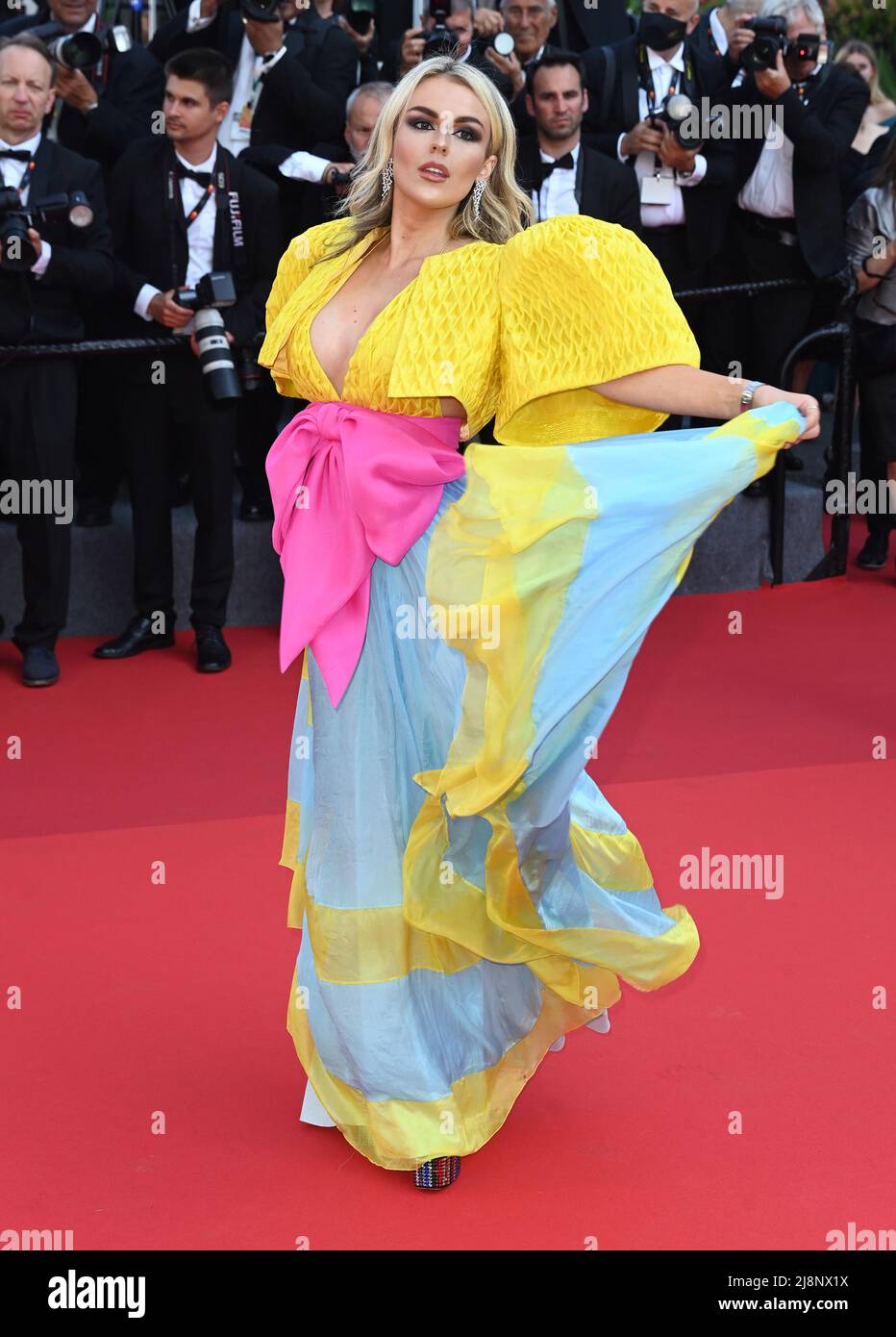 May 17th, 2022. Cannes, France. Tallia Storm attending the Final Cut