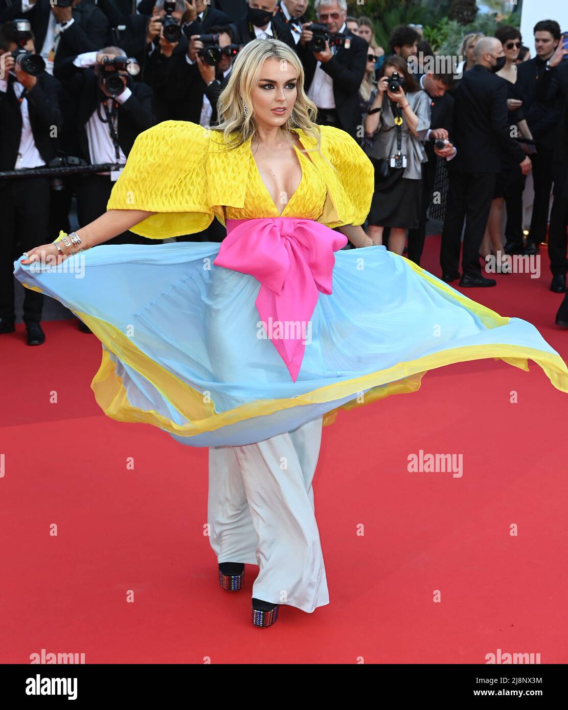 May 17th, 2022. Cannes, France. Tallia Storm attending the Final Cut