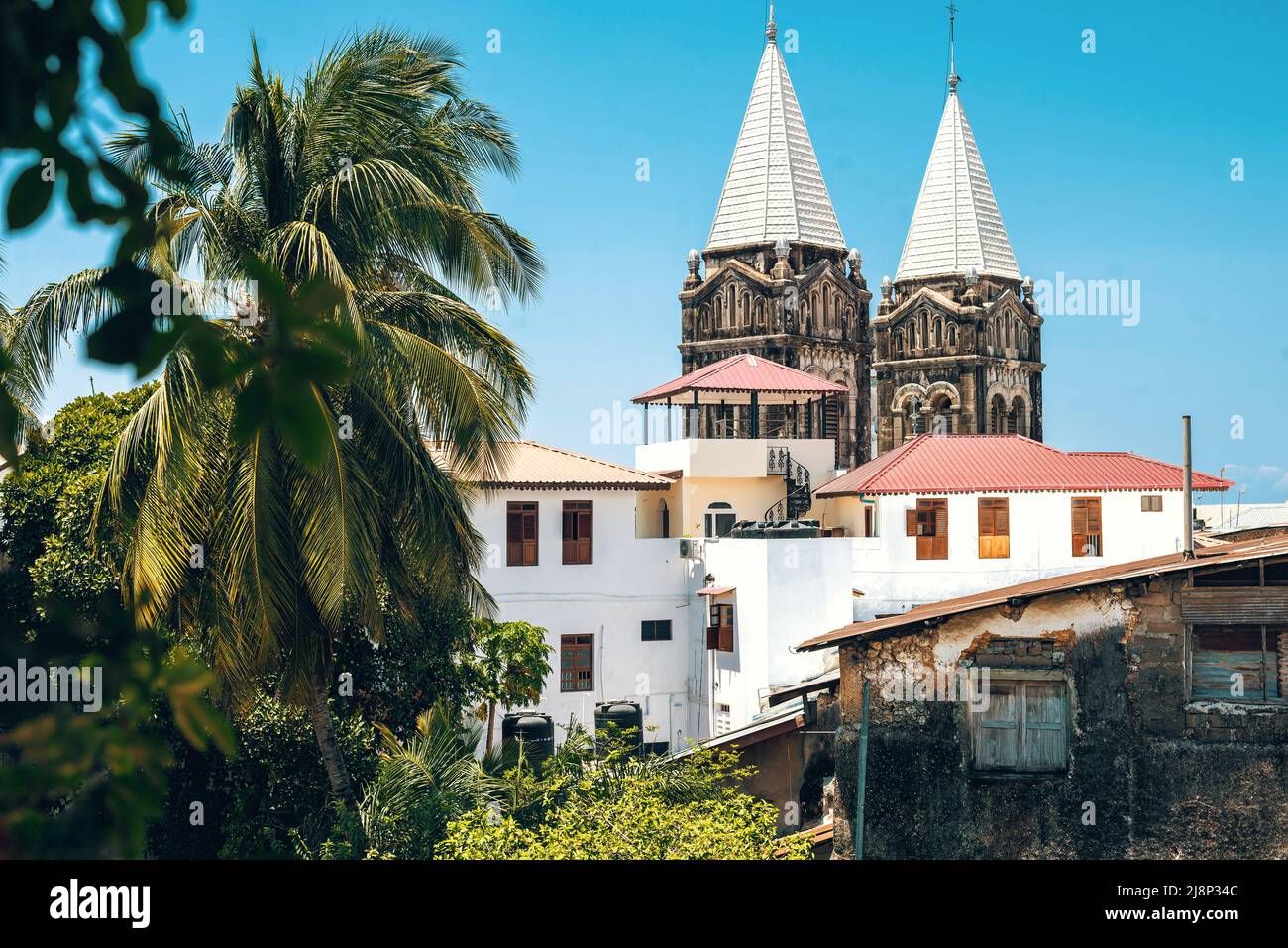 St. Joseph Church Catholic Cathedral in Zanzibar Stone Town, Tanzania