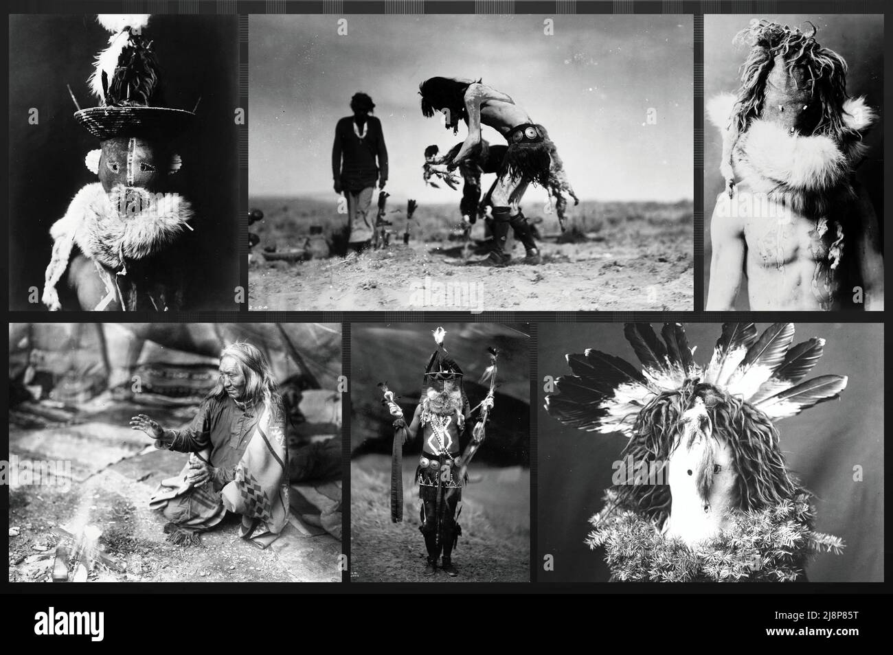 Some historical photos of the famous Navajo people or Navaho a Native American people settled in