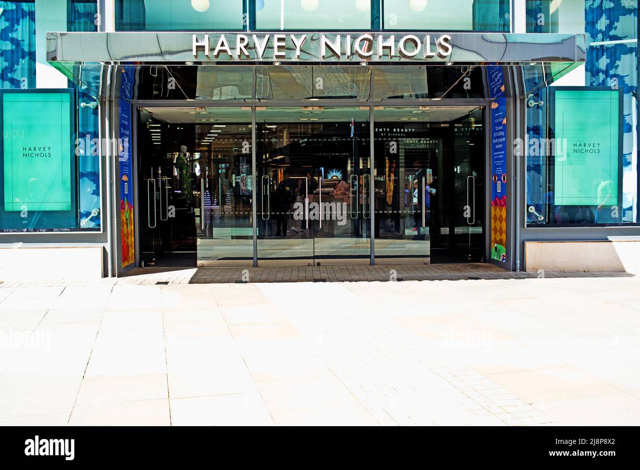 Harvey Nichols, Cathedral Street, Manchester, England Stock Photo