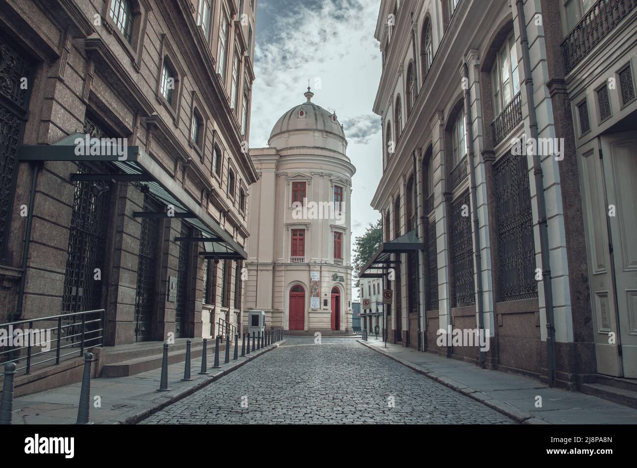 Detail of old buildings in Rio de Janeiro Stock Photo - Alamy