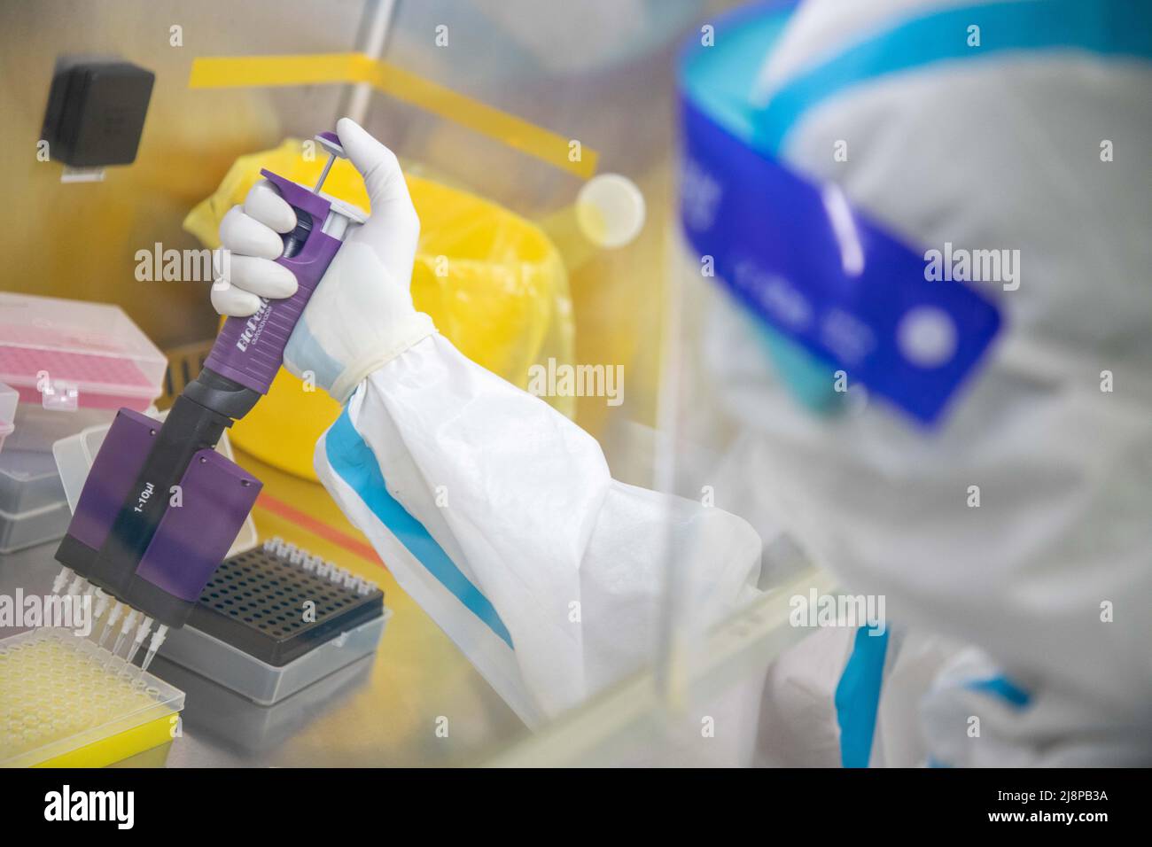 Covid 19 testing lab hires stock photography and images Alamy