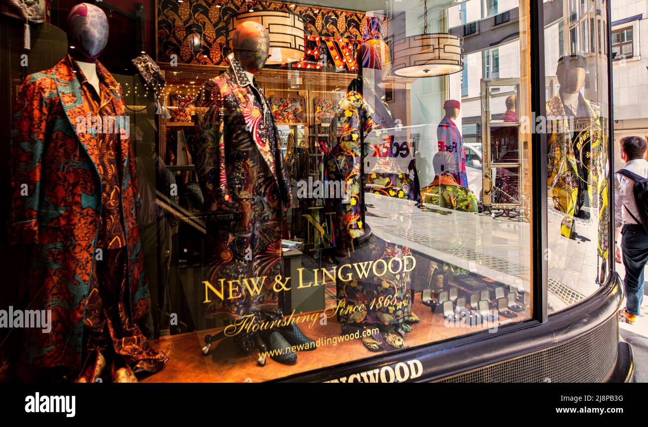 New & Lingwood, gentlemens' menswear store in Jermyn St, St James
