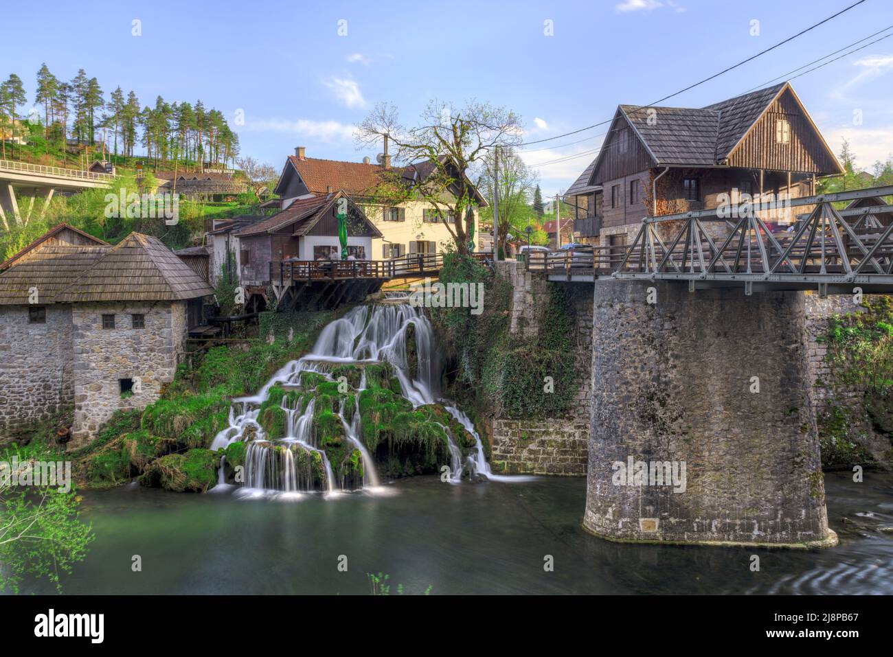 Rastoke, Slunj, Karlovac County, Croatia, Europe Stock Photo