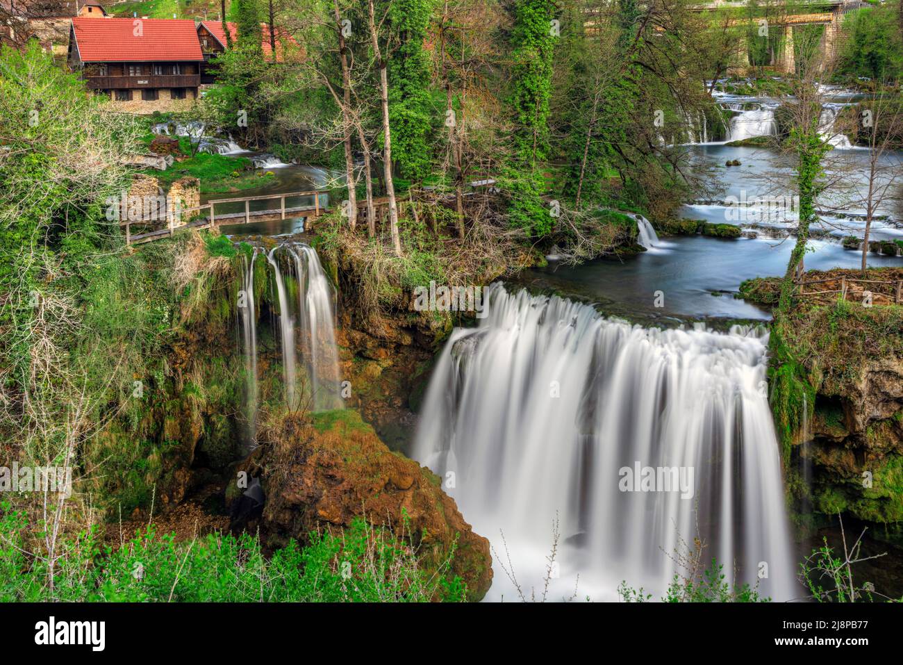 Rastoke, Slunj, Karlovac County, Croatia, Europe Stock Photo