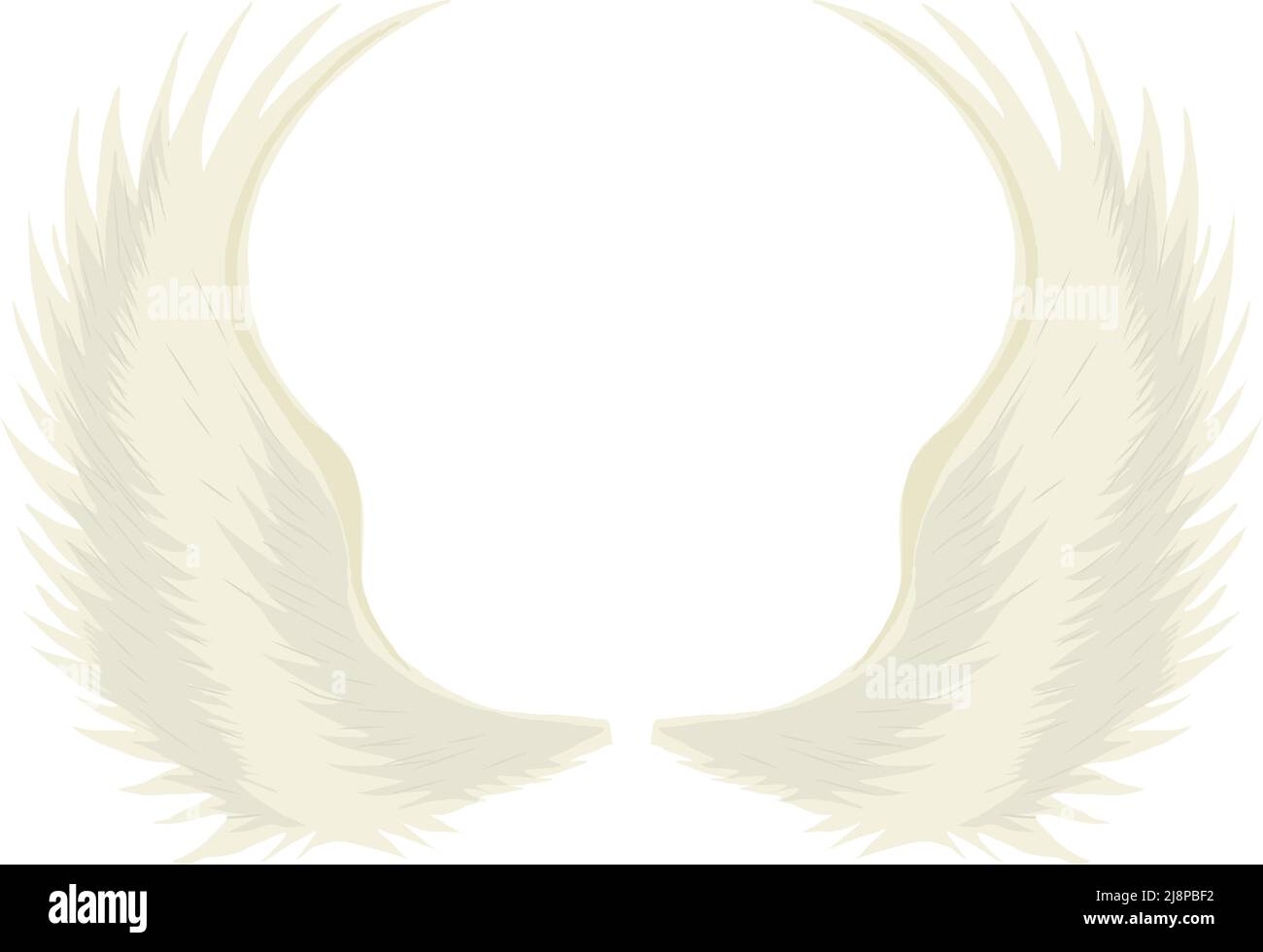 elegant angel wings Stock Vector Image & Art - Alamy