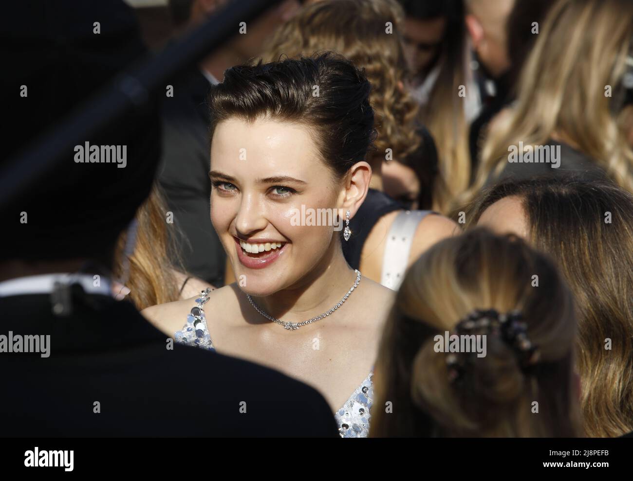 Cannes, France. 17th May, 2022. Katherine Langford attends the