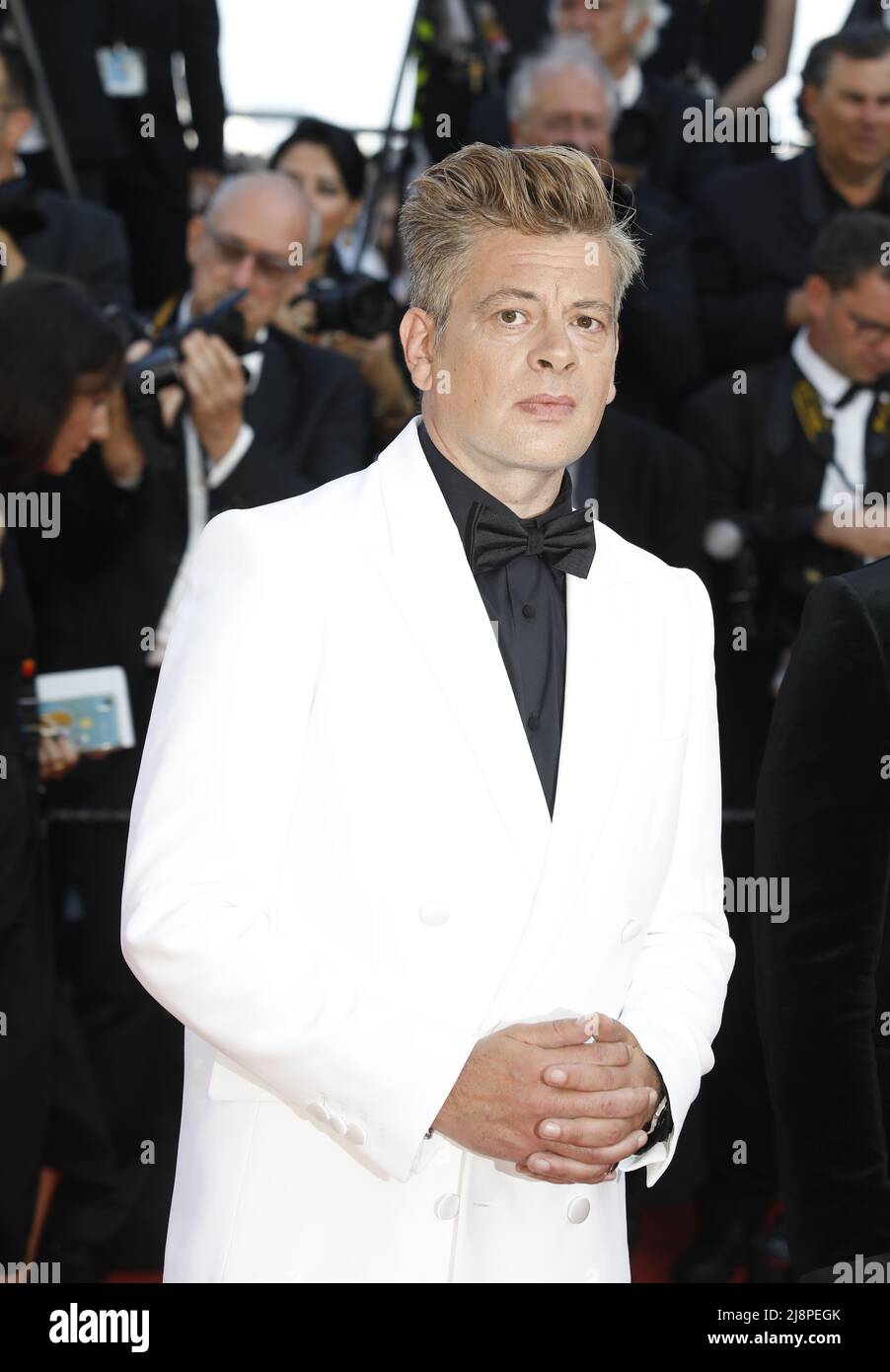 Cannes, France. 17th May, 2022. Benjamin Biolay attends the screening of 'Final Cut (Coupez!)' and opening ceremony red carpet for the 75th annual Cannes film festival at Palais des Festivals on May 17, 2022 in Cannes, France. Photo: DGP/imageSPACE/Sipa USA Credit: Sipa USA/Alamy Live News Stock Photo