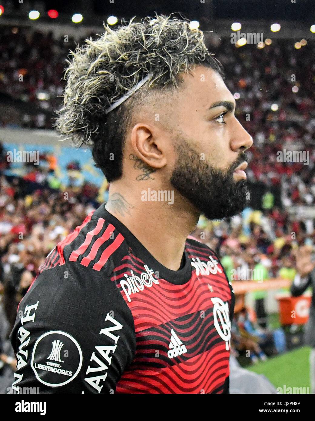 Rio De Janeiro, Brazil. 12th Mar, 2022. Gabriel Barbosa (Gabigol) during  Bangu x Flamengo held at Maracanã Stadium, for the 10th round of the  Carioca Championship (Taça Guanabara), this Sunday night (12)