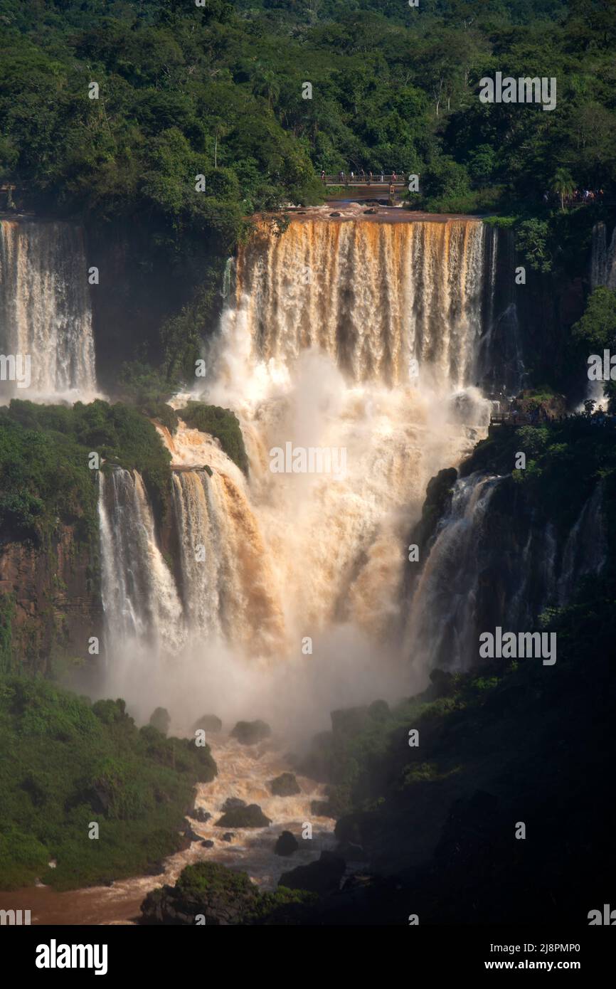 Iguaçu Falls one of the biggest falls in the world, Paraná State