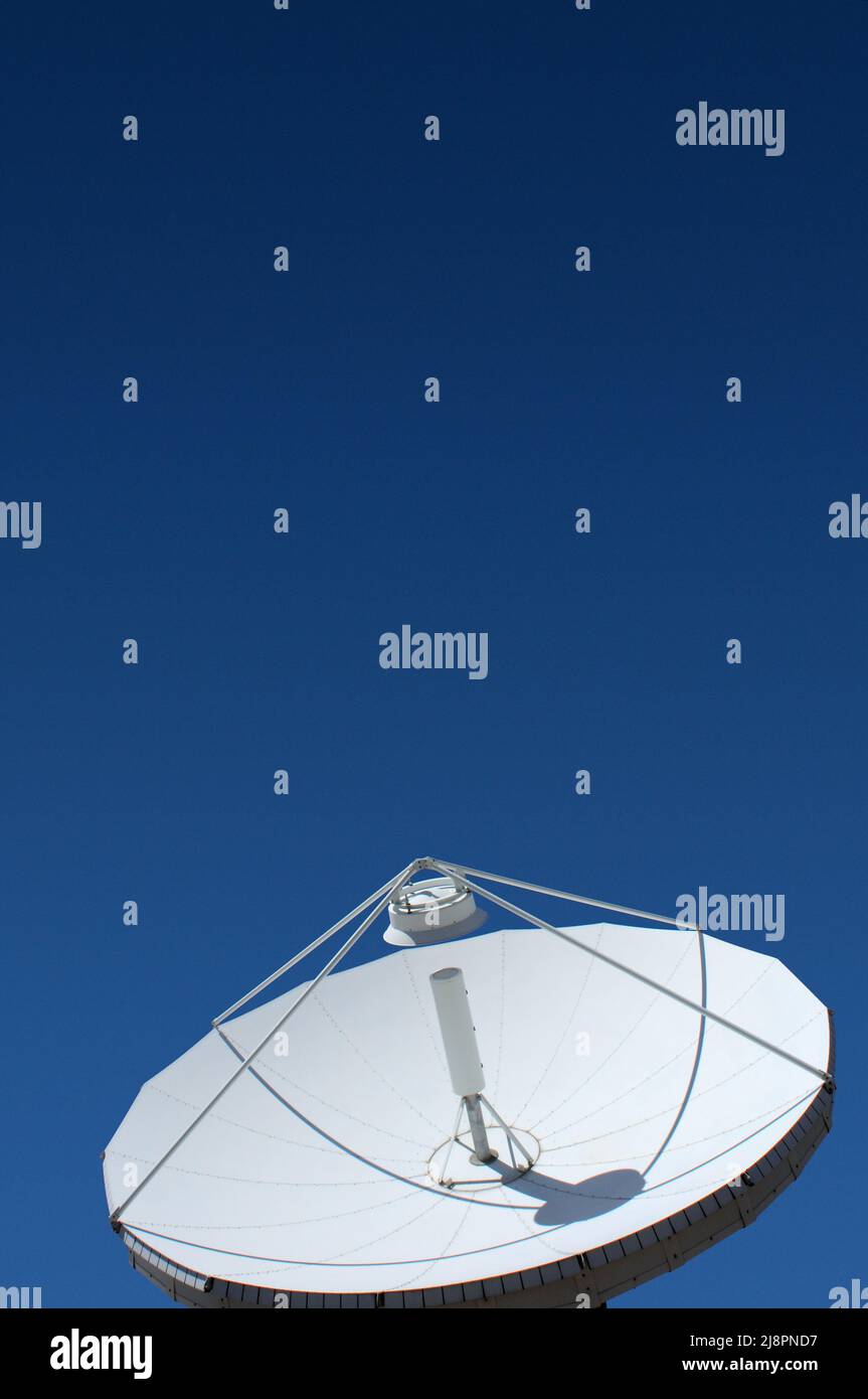 A large commercial satellite dish Stock Photo Alamy