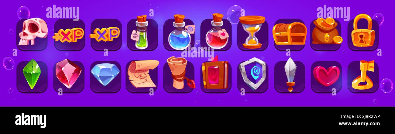 Xp game icons Stock Vector Images - Alamy