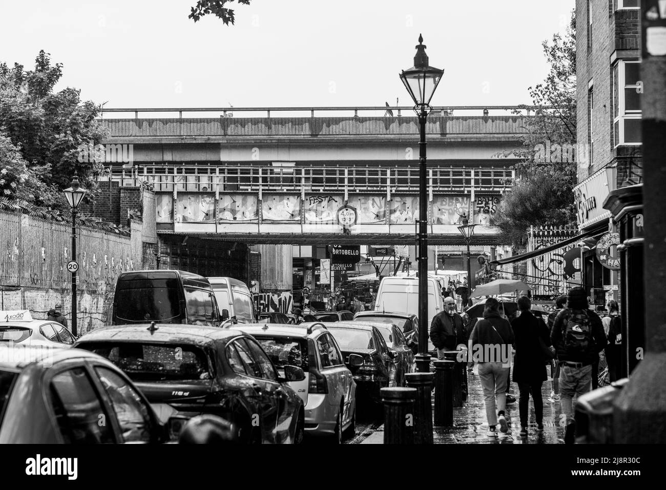 London Portobello Road Stock Photo Alamy
