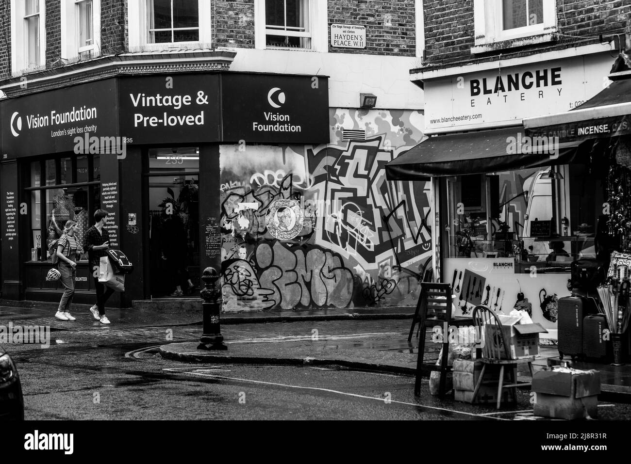 London Portobello Road Stock Photo Alamy