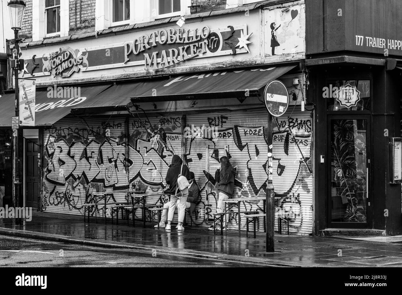 London Portobello Road Stock Photo Alamy