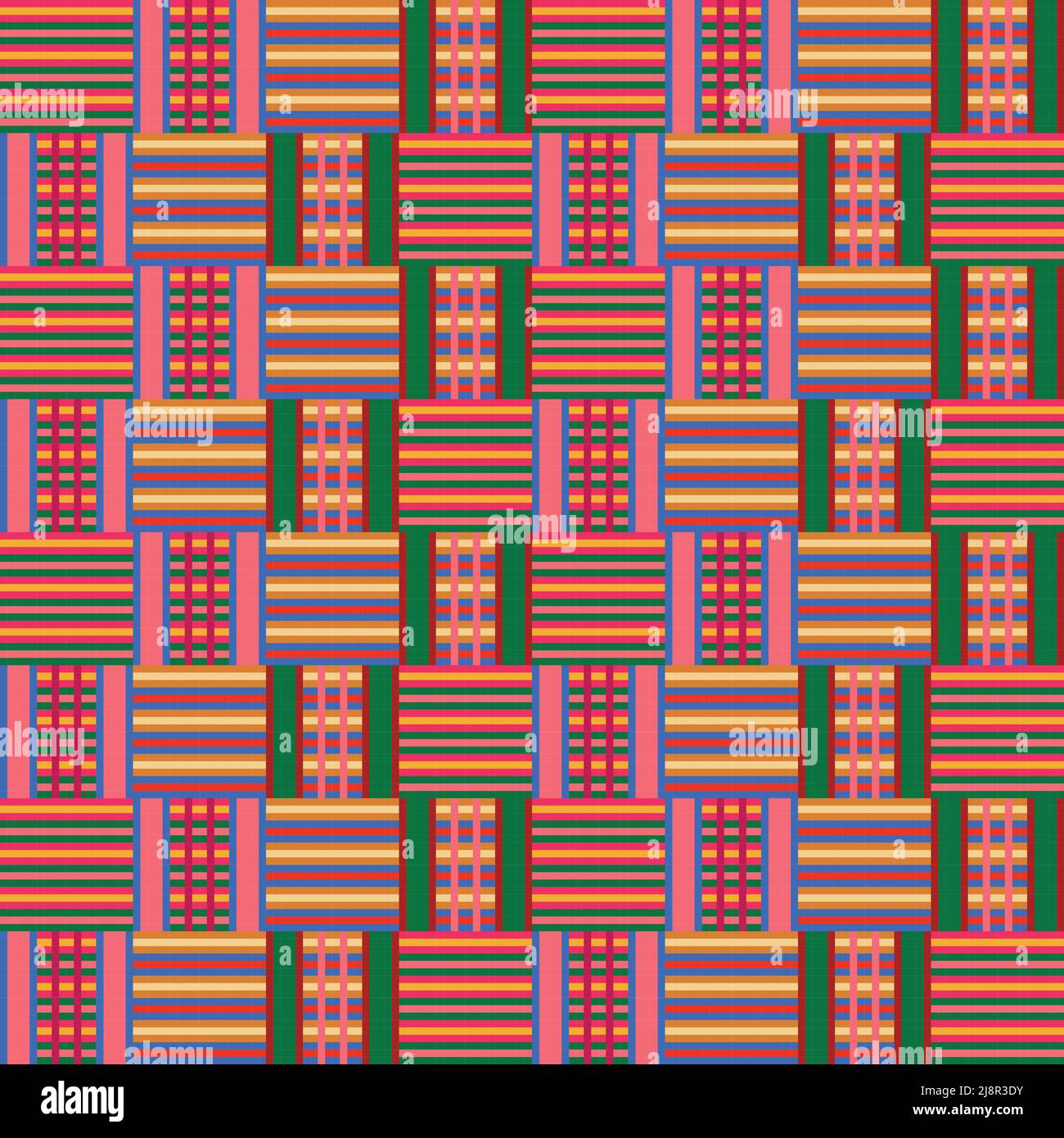 kente cloth ghana africa Stock Photo - Alamy