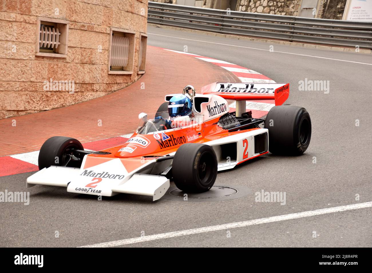 Historic monaco grand prix 2022 - saturday qualifying and sunday race Stock Photo