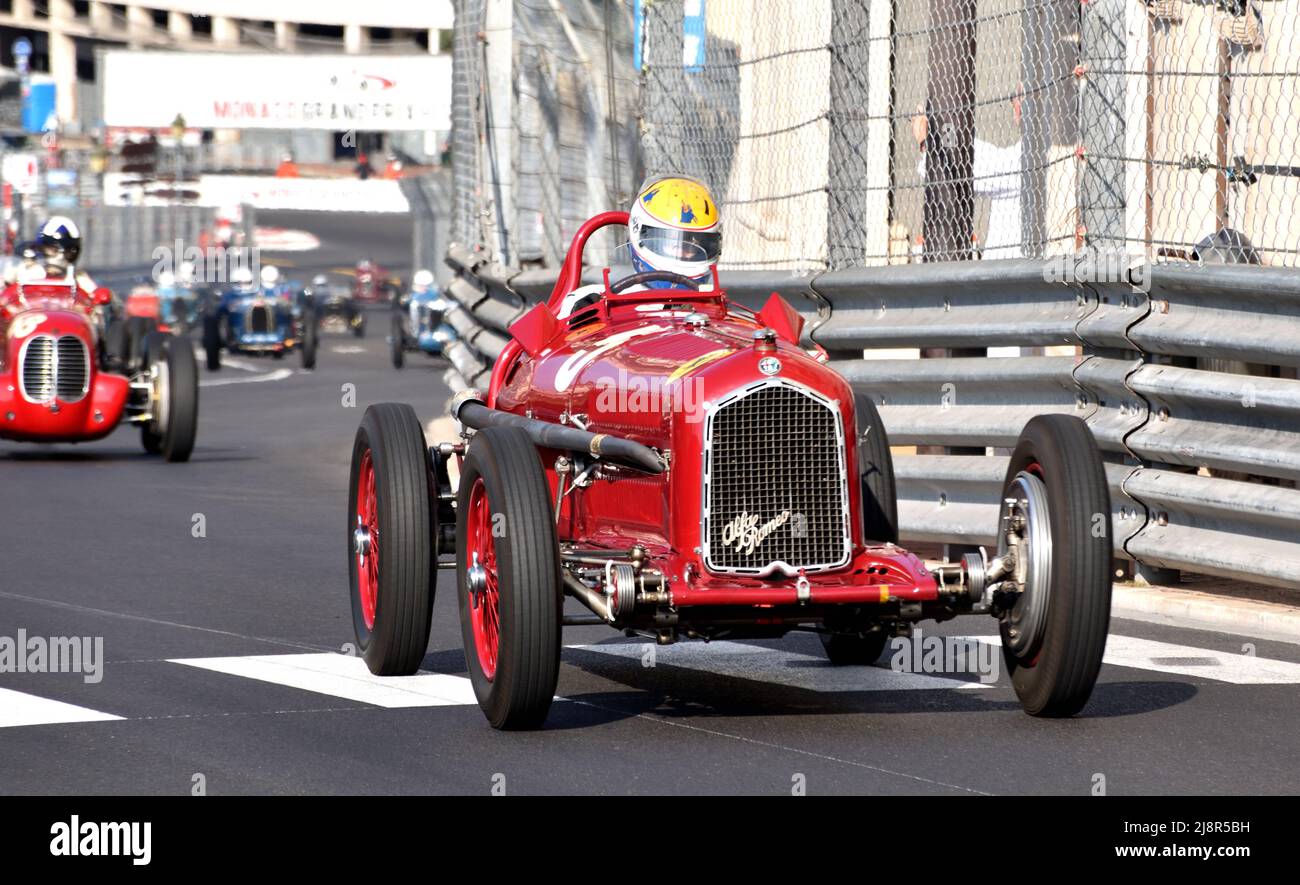 Historic Monaco grand prix 2022 Stock Photo