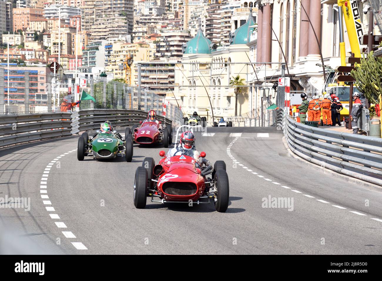 Historic Monaco grand prix 2022 Stock Photo