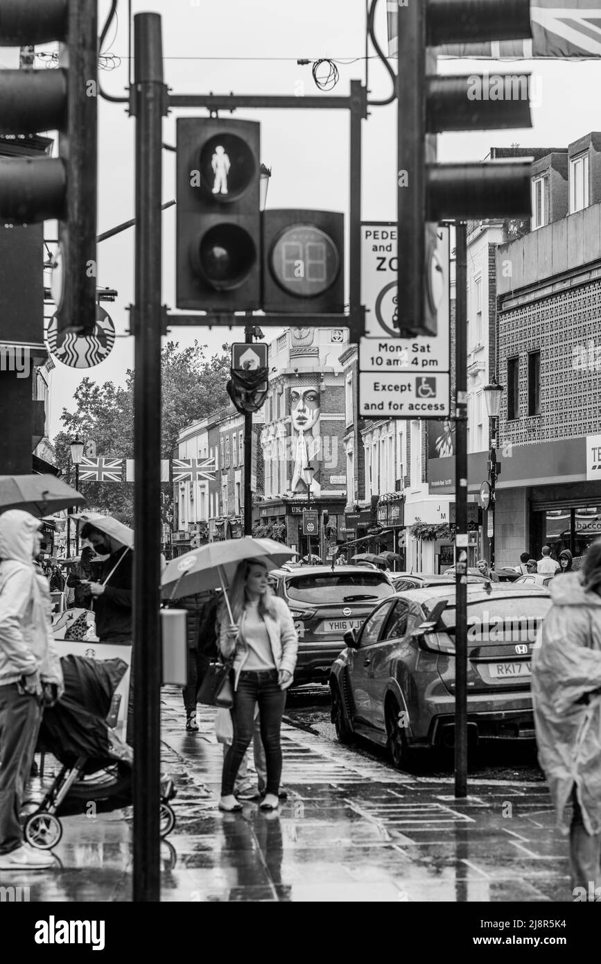 London Portobello Road Stock Photo Alamy