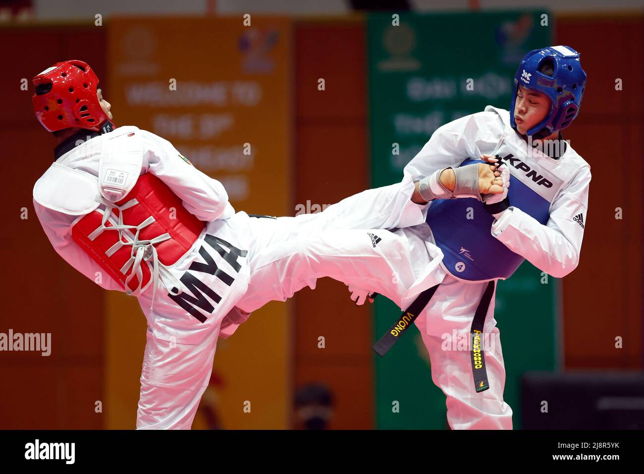 Southeast Asian Games Taekwondo Tay Ho Gymnasium Hanoi Vietnam 