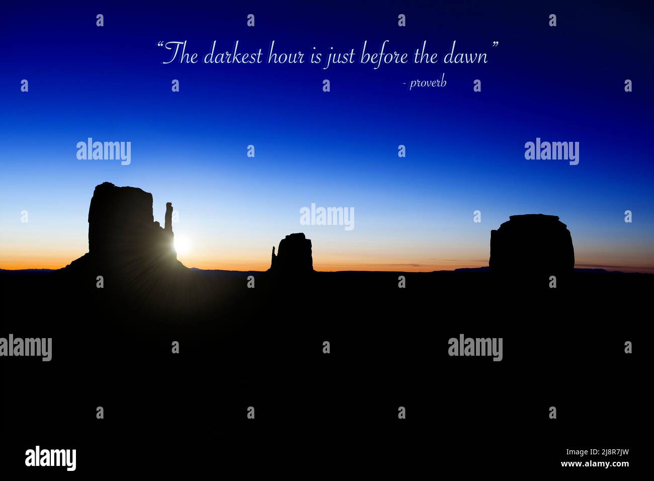 The darkest hour is just before the dawn hi-res stock photography and ...