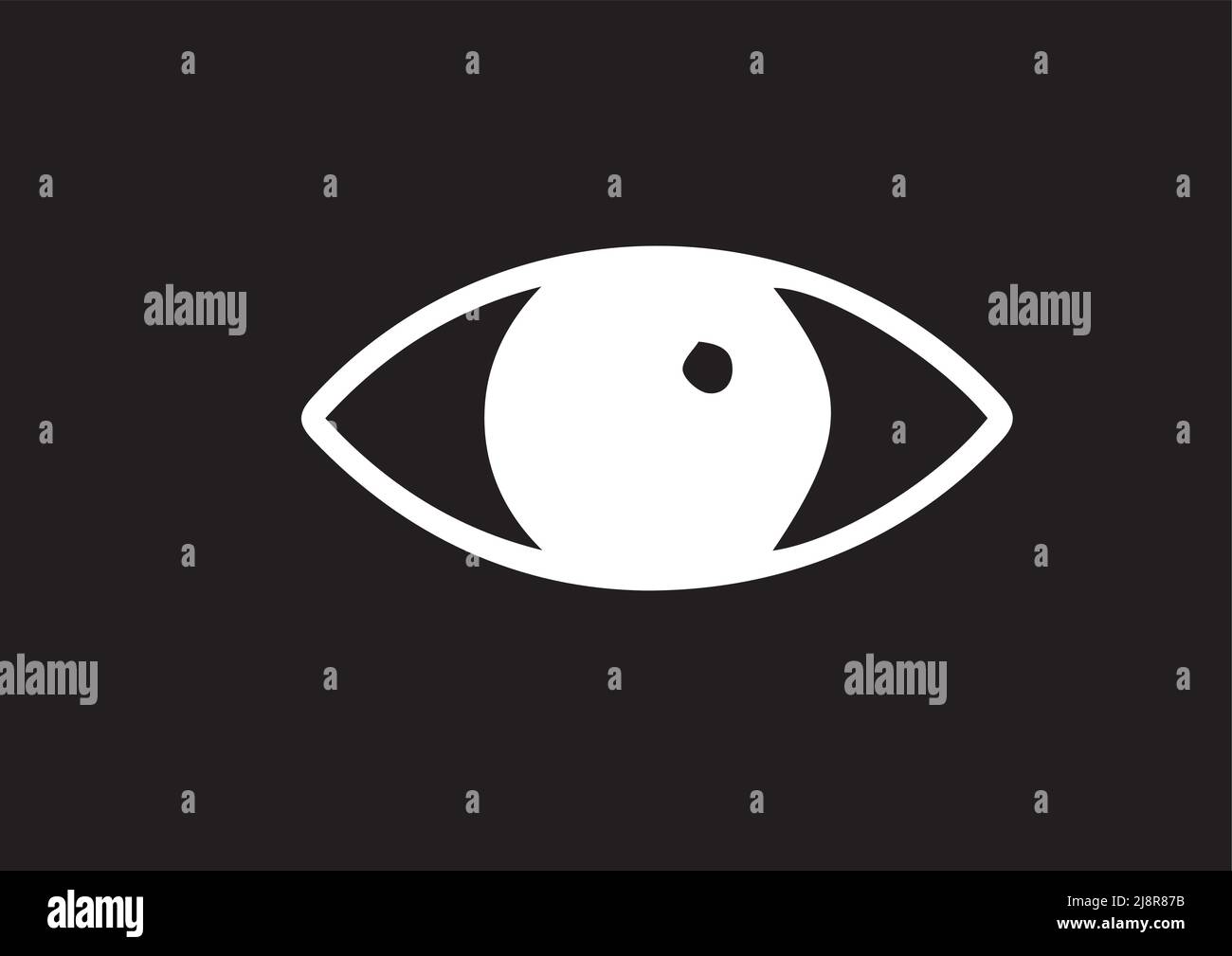 illustration of an eye in vector arts Stock Vector Image & Art - Alamy