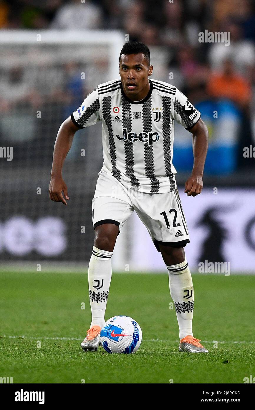 Turin, Italy. 16 May 2022. Alex Sandro of Juventus FC in action during the  Serie A football match between Juventus FC and SS Lazio. Credit: Nicolò  Campo/Alamy Live News Stock Photo - Alamy