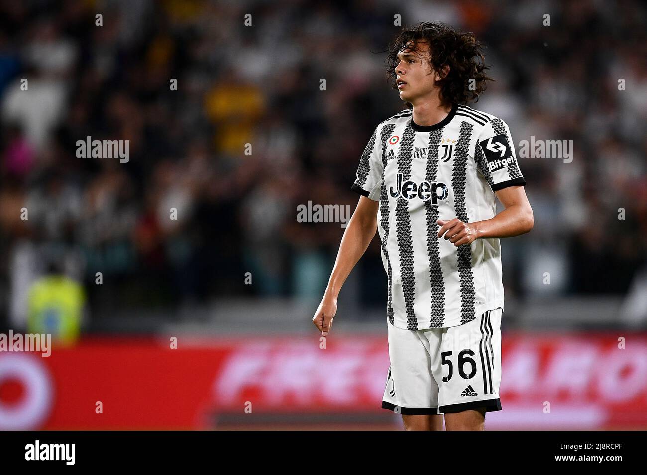 Turin, Italy. 16 May 2022. Martin Palumbo of Juventus FC looks on during the Serie A football match between Juventus FC and SS Lazio. Credit: Nicolò Campo/Alamy Live News Stock Photo