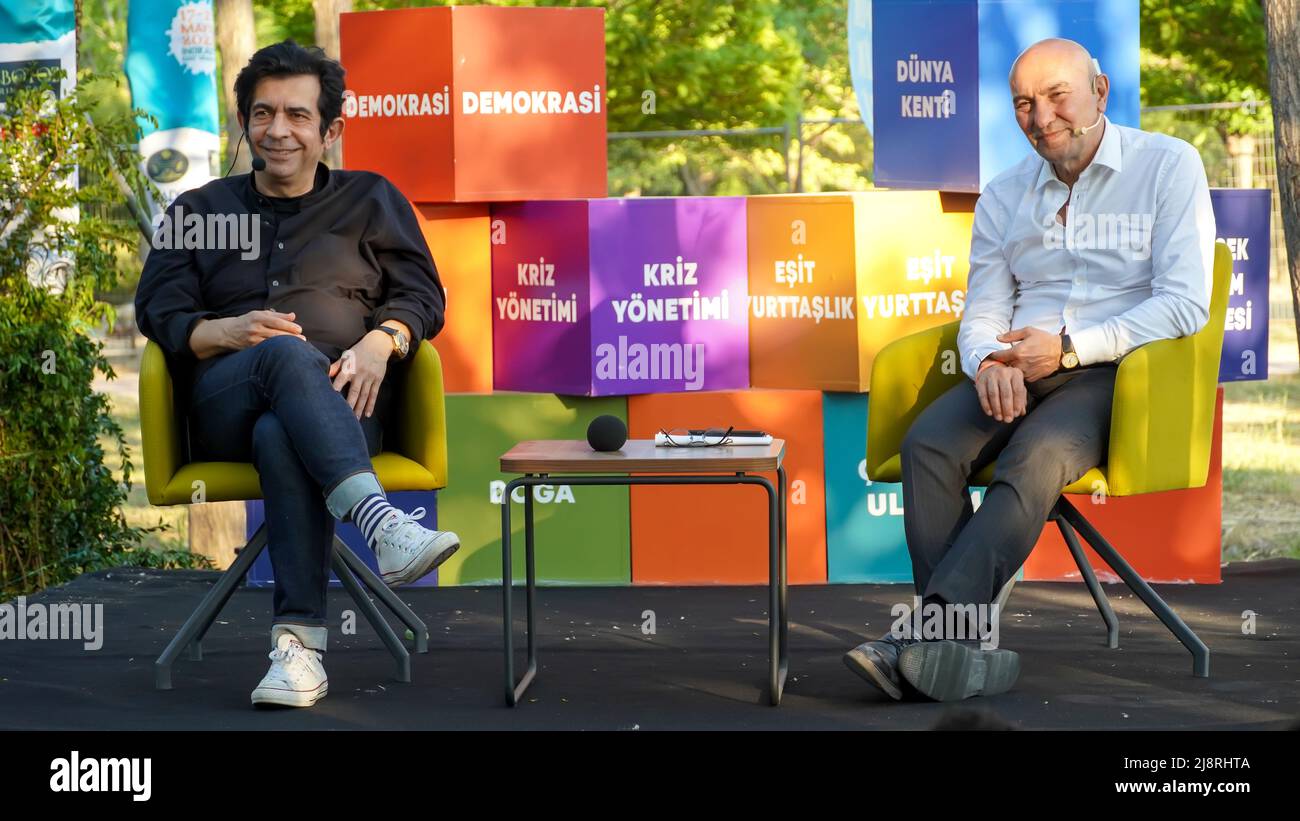 Izmir, Turkey. 17th May, 2022. As part of the Izmir Youth Festival