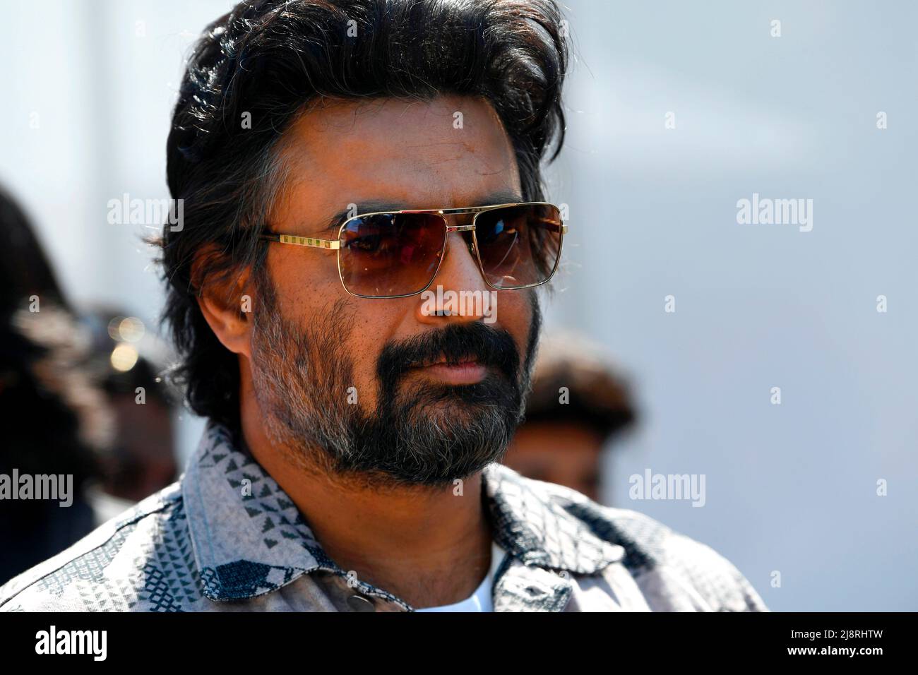 The 75th Cannes Film Festival - Cannes, France, May 18, 2022. Actor R. Madhavan is seen on the Croisette as India is the Country of Honour at Marche du Film (Film Market). REUTERS/Piroschka Van De Wouw Stock Photo
