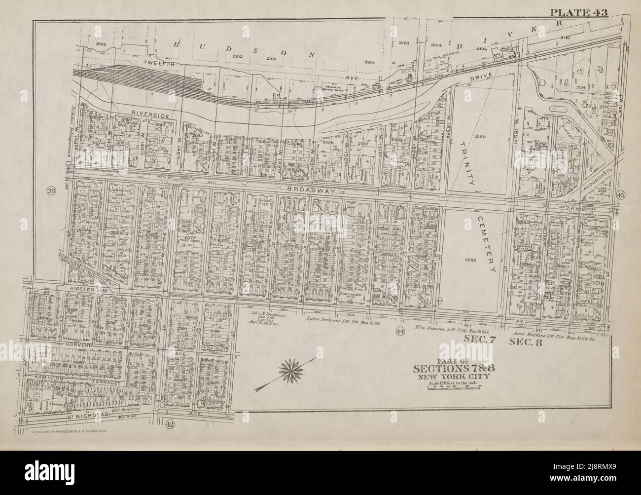 Old Historical Maps of Long Branch, NJ