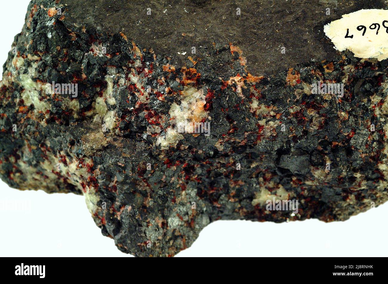 Franklinite, zincite and willemite are all rare zinc minerals that are