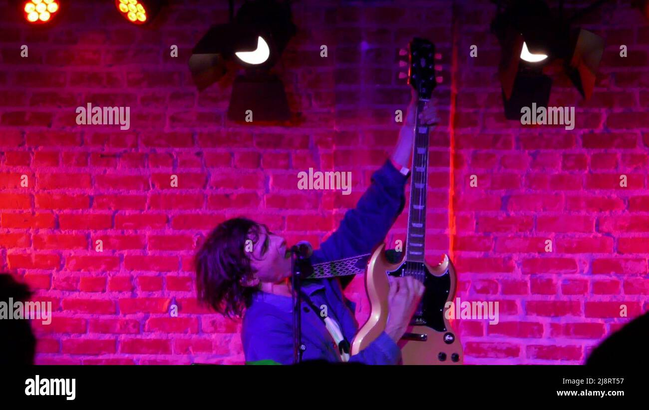 Venice, California, USA 17th May 2022 Singer Alex Greenwald performs