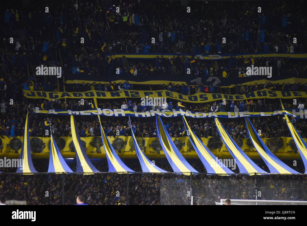 Buenos Aires, Argentina. 17th May, 2022. Boca Juniors (from Argentina) and Corinthians during the game held at Estadio La Bombonera in Buenos Aires, Argentina on May 17, 2022. The match is valid for the Copa Libertadores 2022. Credit: Gabriel Sotelo/FotoArena/Alamy Live News Stock Photo
