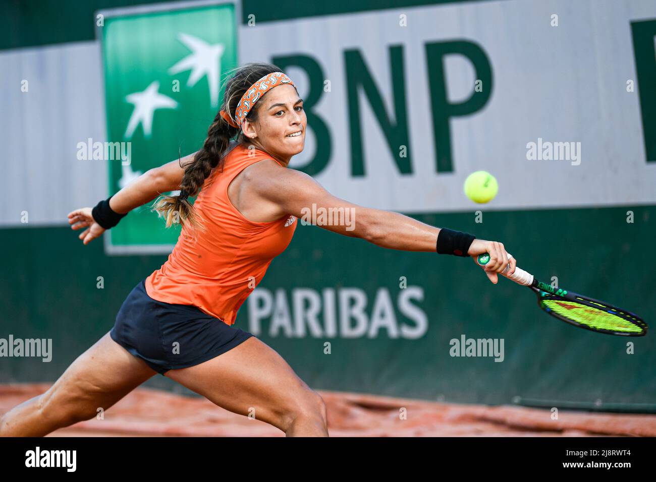 Carolina Alves of Brazil during the French Open (Roland-Garros) 2022, Grand  Slam tennis tournament on May 17, 2022 at Roland-Garros stadium in Paris,  France - Photo Victor Joly / DPPI Stock Photo - Alamy