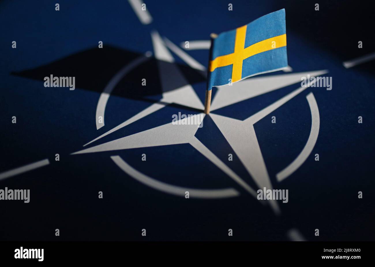 The leaders of Finland and Sweden have confirmed they intend to join Nato, signifying a historic Nordic policy shift triggered by Russia’s invasion of Ukraine that will redraw the security map of Europe. Stock Photo