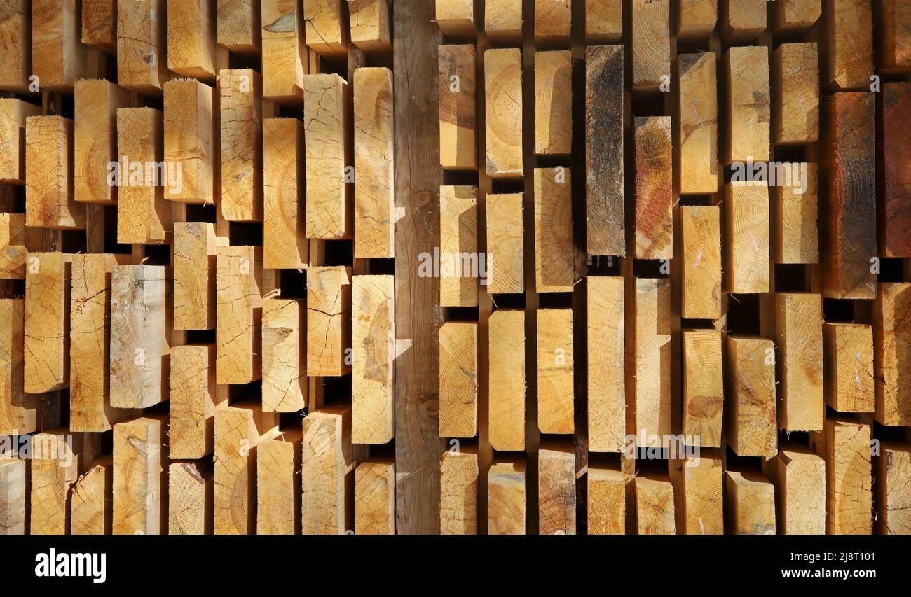Construction wooden boards with graphic shape Stock Photo Alamy
