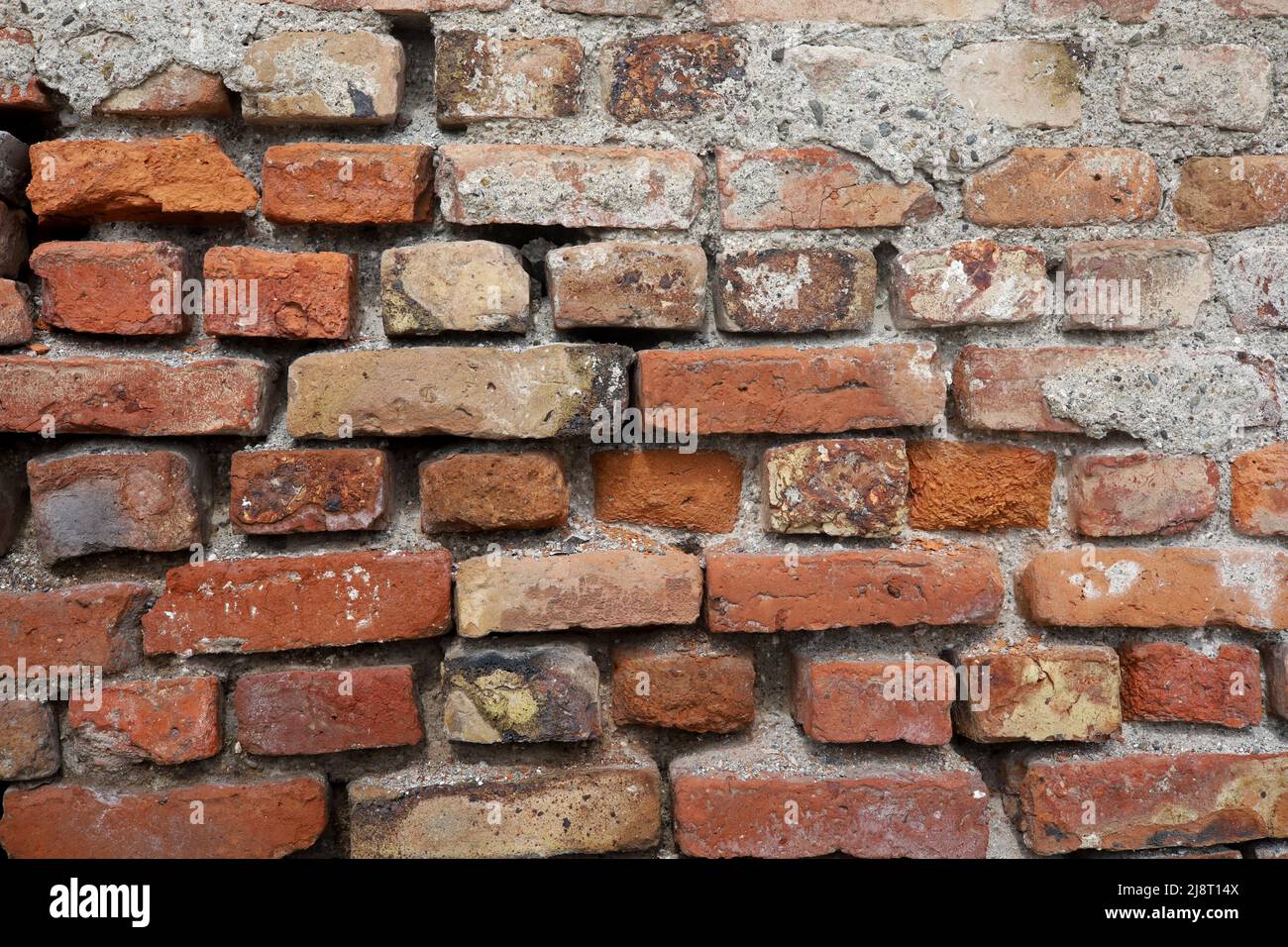 Old red brick wall background stock photo Stock Photo - Alamy