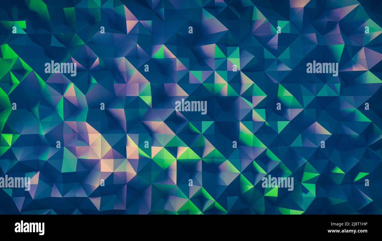 Abstract digital low polygons mesh hi-res stock photography and images ...