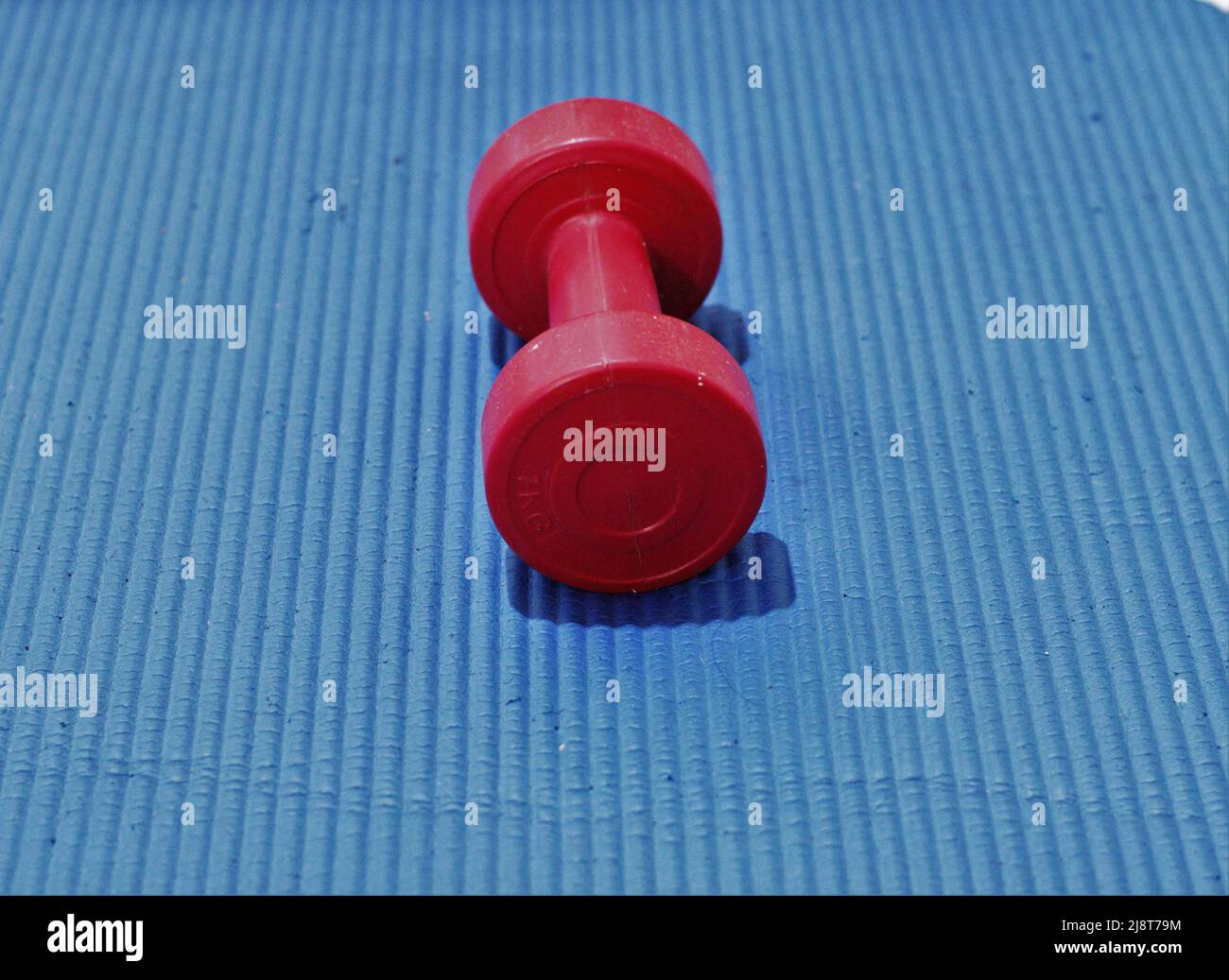 Light workout just enough with dumbbell on daily basis Stock Photo Alamy