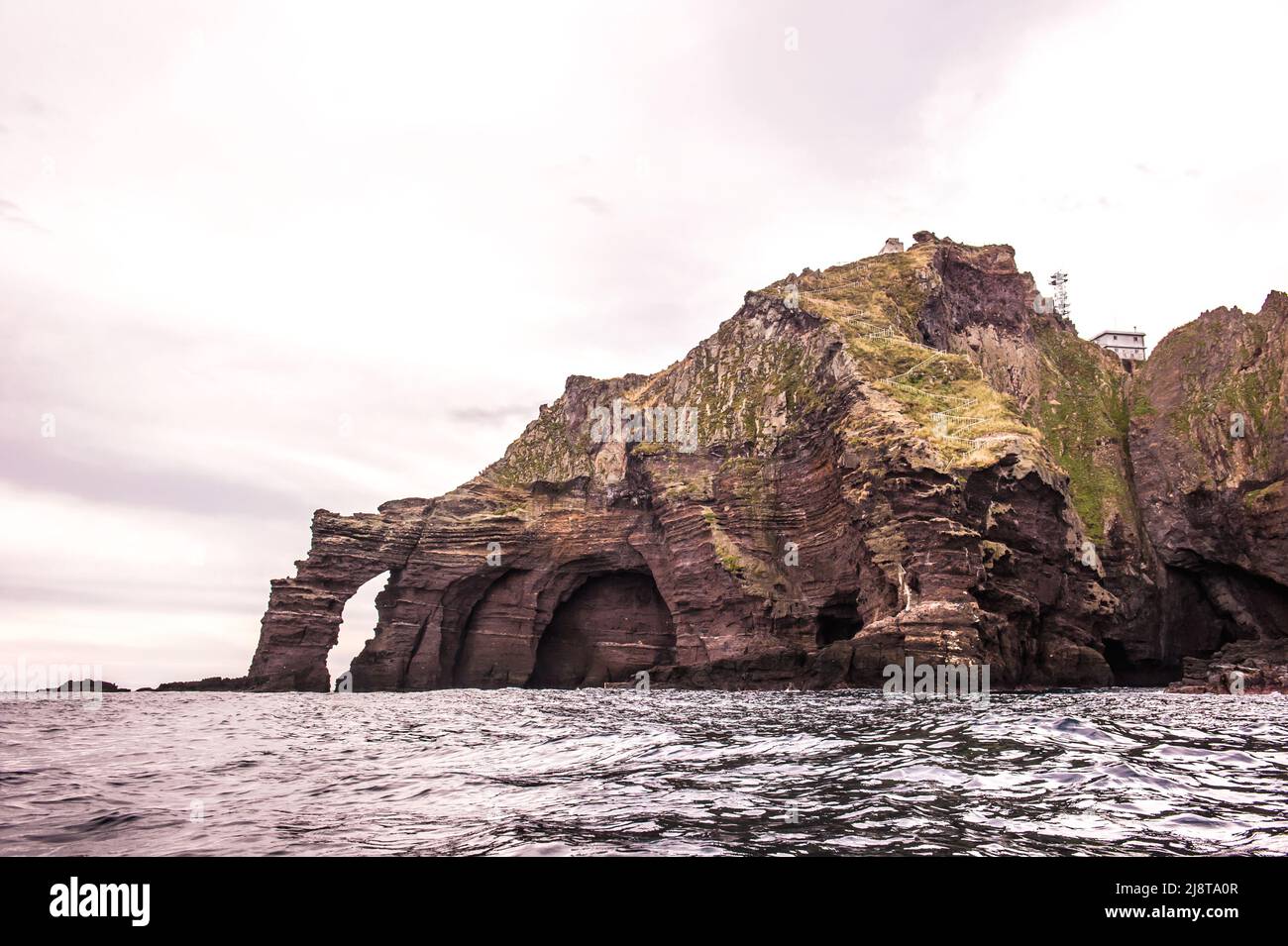 The beautiful island "Dokdo",Dokdo is the east end territory of