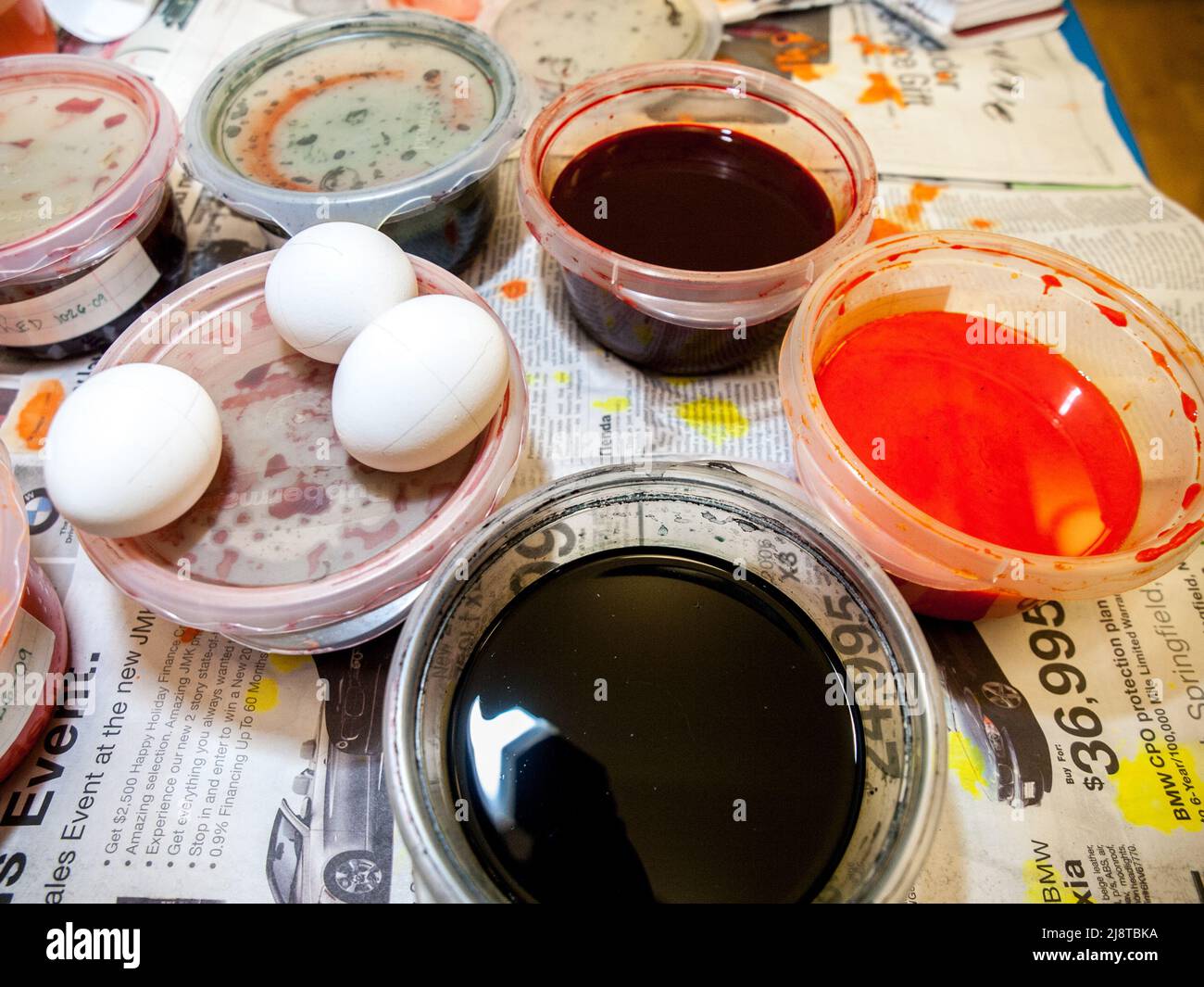Pysanky Ukrainian Easter Egg Decorating Stock Photo - Alamy