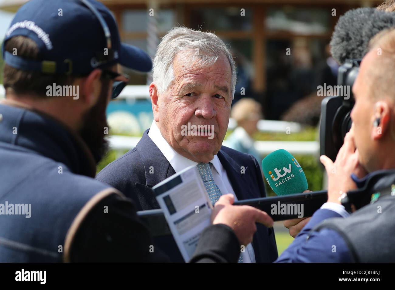 SIR MICHAEL STOUTE, RACE HORSE TRAINER, 2022 Stock Photo