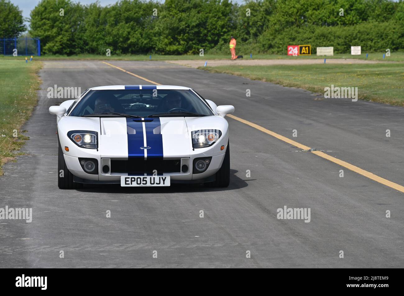 Ford GT at The Elite London, Wycombe Airpark, High Wycombe, Buckinghamshire Stock Photo