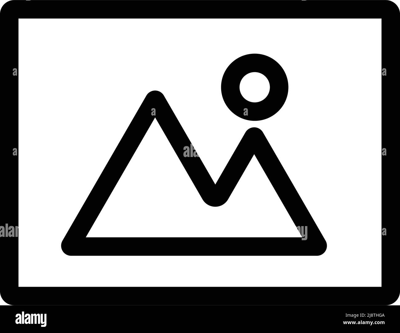 Vectors about photos and images. Editable vector. Stock Vector